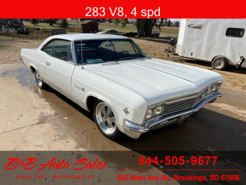1966 Chevrolet Impala for sale at B & B Auto Sales in Brookings SD