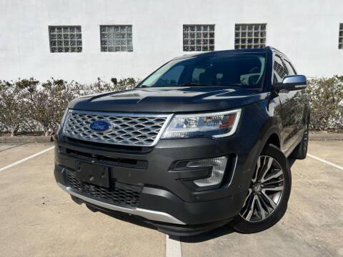 2017 Ford Explorer for sale at UPTOWN MOTOR CARS in Houston TX