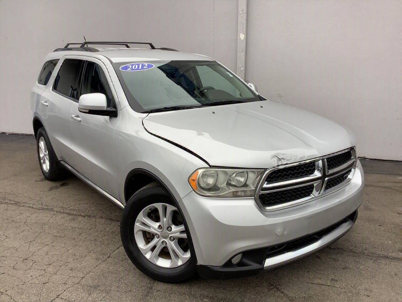 Silver 2012 Dodge Durango Crew AWD Crew 4dr SUV 2