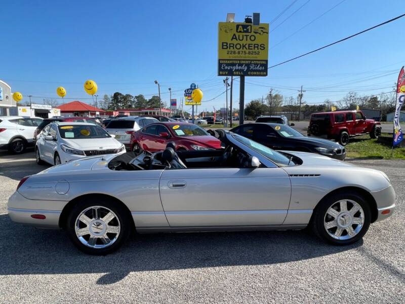 2004 Ford Thunderbird for sale at A - 1 Auto Brokers in Ocean Springs MS