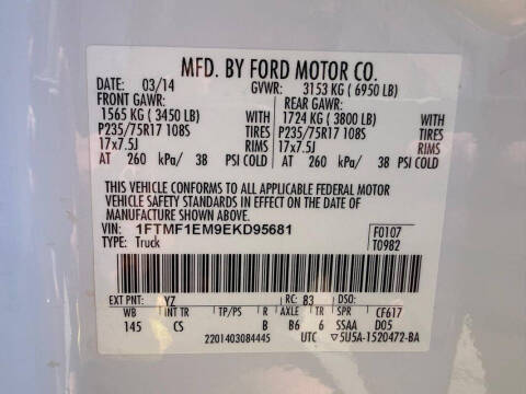 2014 Ford F-150