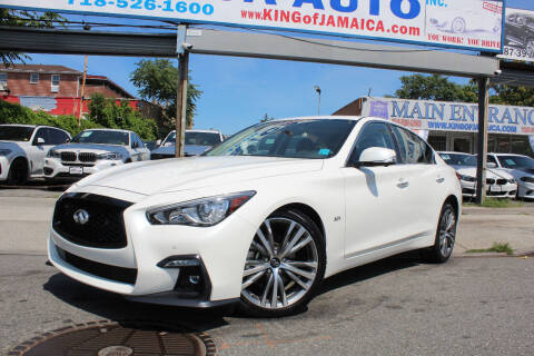 2020 Infiniti Q50 for sale at MIKEY AUTO INC in Hollis NY
