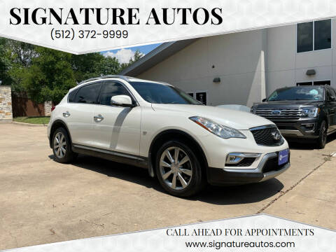 2017 Infiniti QX50 for sale at Signature Autos in Austin TX