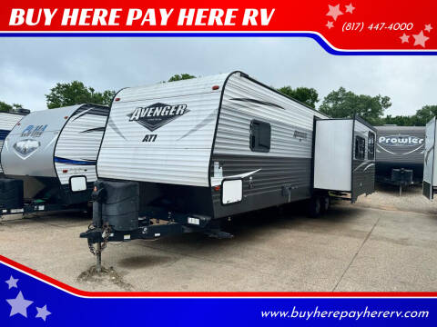 2019 Prime Time RV Avenger 27RKS for sale at BUY HERE PAY HERE RV in Burleson TX