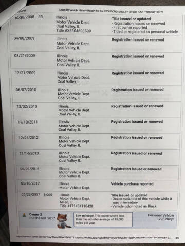 2008 Ford Shelby GT500