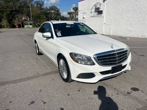 2016 Mercedes-Benz C-Class for sale at LUXURY AUTO MALL in Tampa FL