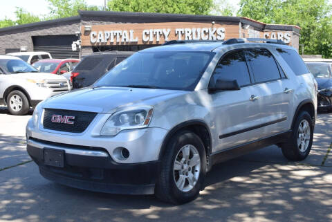 2010 GMC Acadia for sale at Capital City Trucks LLC in Round Rock TX