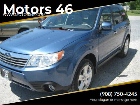 2010 Subaru Forester for sale at Motors 46 in Belvidere NJ