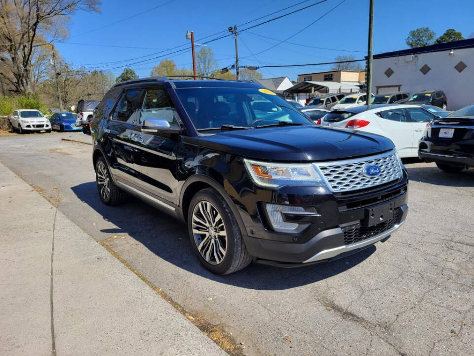 2016 Ford Explorer for sale at DAGO'S AUTO SALES LLC in Dalton, GA