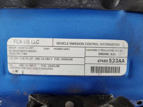 2017 Jeep Cherokee Trailhawk L Plus