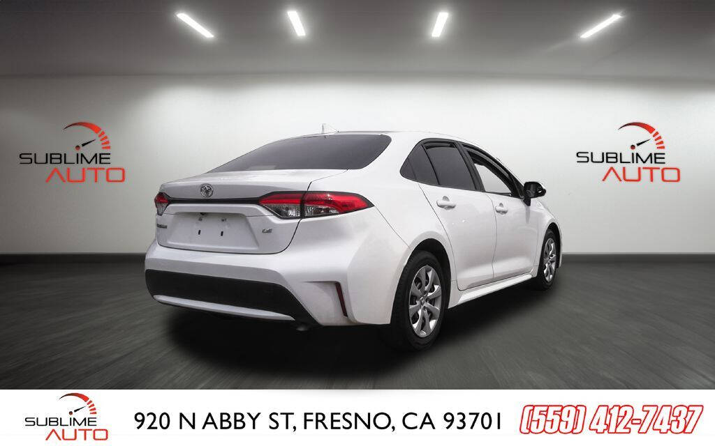 2020 Toyota Corolla for sale at SUBLIME AUTO in Fresno, CA