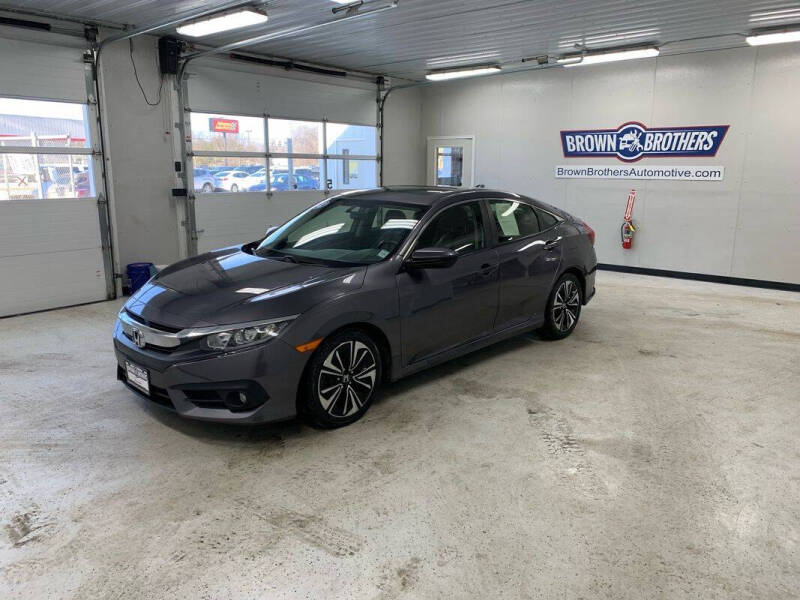 2018 Honda Civic for sale at Brown Brothers Automotive Sales And Service LLC in Hudson Falls NY