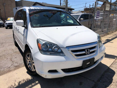 2007 Honda Odyssey for sale at Jeff Auto Sales INC in Chicago IL