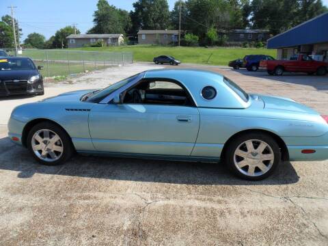 2002 Ford Thunderbird for sale at C MOORE CARS in Grove OK