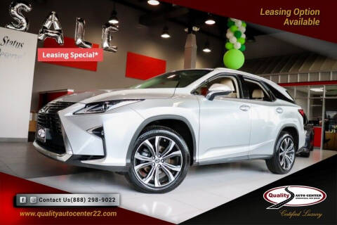 2019 Lexus RX 350L for sale at Quality Auto Center of Springfield in Springfield NJ