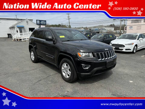 2015 Jeep Grand Cherokee for sale at Nation Wide Auto Center in Brockton MA