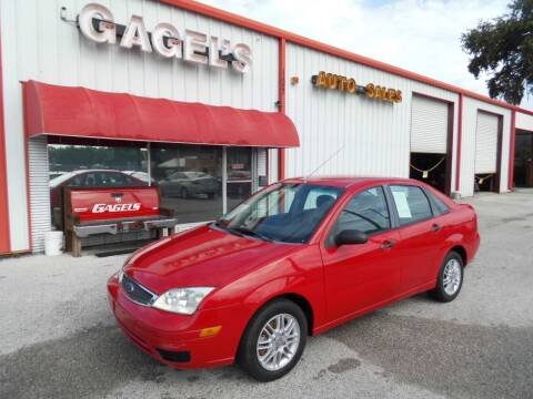 2007 Ford Focus for sale at Gagel's Auto Sales in Gibsonton FL