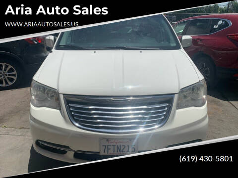2013 Chrysler Town and Country for sale at Aria Auto Sales in El Cajon CA