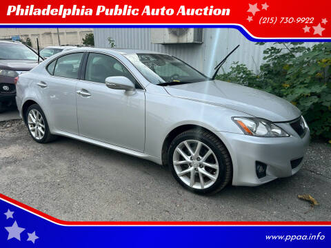 2012 Lexus IS 250 for sale at Philadelphia Public Auto Auction in Philadelphia PA