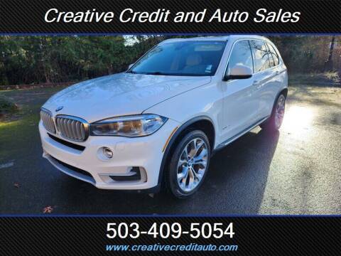 2014 BMW X5 for sale at Creative Credit & Auto Sales in Salem OR