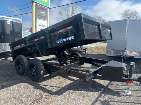 2024 BWISE 7X12 DUMP -10K for sale at Cny Autohub LLC in Dryden NY