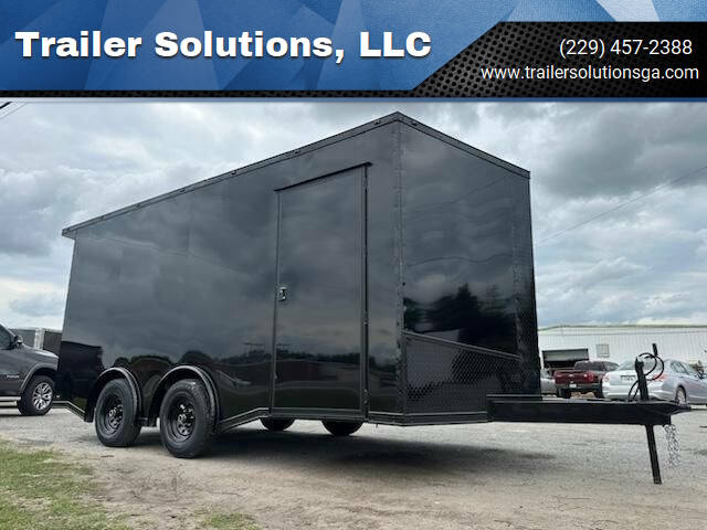 2025 8.5x16 Tandem Axle 8.5x16TA3 BLACKOUT 0.80 for sale at Trailer Solutions, LLC in Fitzgerald GA