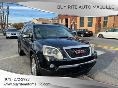 2012 GMC Acadia for sale at BUY RITE AUTO MALL LLC in Garfield NJ