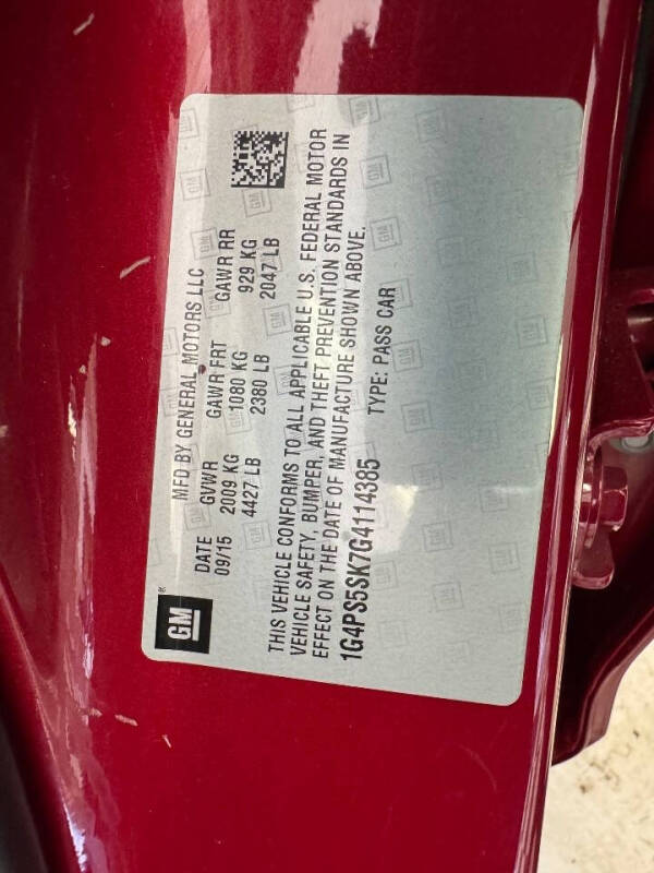 2016 Buick Verano Leather Group