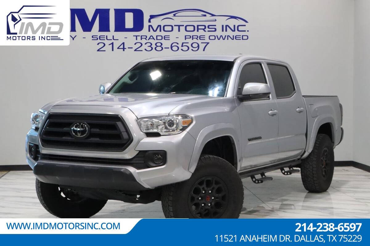 2021 Toyota Tacoma for sale at IMD MOTORS, INC in Dallas, TX