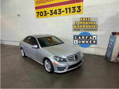 2013 Mercedes-Benz C-Class for sale at Virginia Fine Cars in Chantilly VA