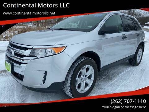 2014 Ford Edge for sale at Continental Motors LLC in Hartford WI