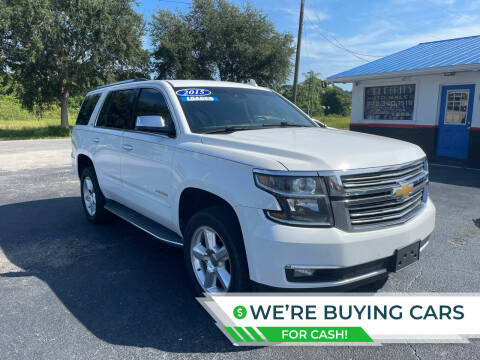 2015 Chevrolet Tahoe for sale at Celebrity Auto Sales in Fort Pierce FL