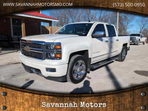 2014 Chevrolet Silverado 1500 for sale at Savannah Motors in Whiteside MO