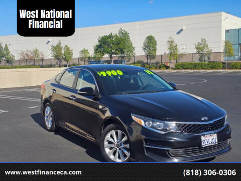 2017 Kia Optima for sale at West National Financial in Van Nuys CA