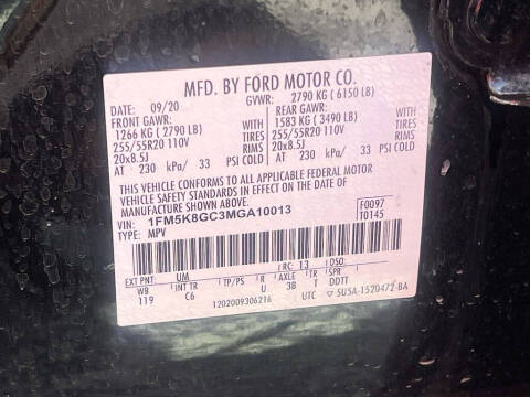 2021 Ford Explorer ST