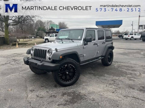 2016 Jeep Wrangler Unlimited for sale at MARTINDALE CHEVROLET in New Madrid MO