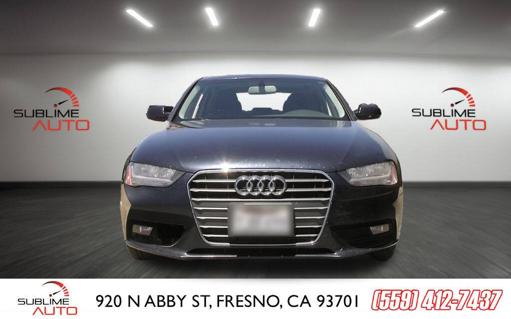 2014 Audi A4 for sale at SUBLIME AUTO in Fresno, CA