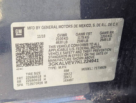 2019 GMC Terrain SLT