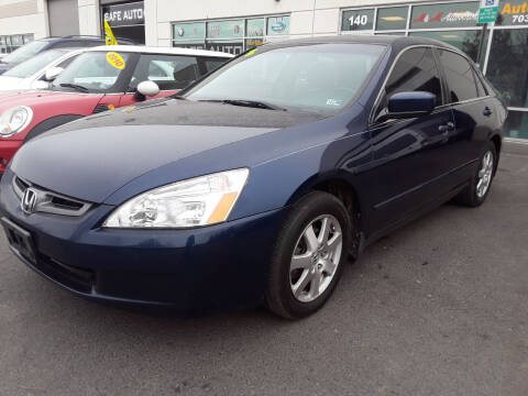 2005 Honda Accord for sale at M & M Auto Brokers in Chantilly VA