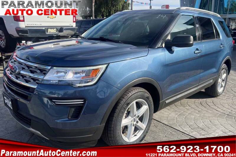 2018 Ford Explorer for sale at PARAMOUNT AUTO CENTER in Downey CA