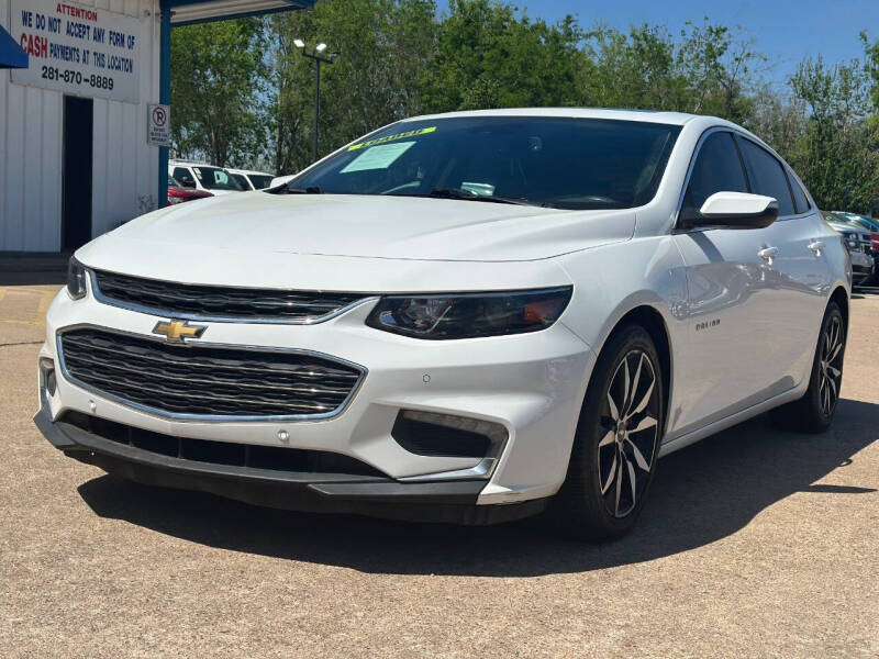 2018 Chevrolet Malibu for sale at Discount Auto Company in Houston TX