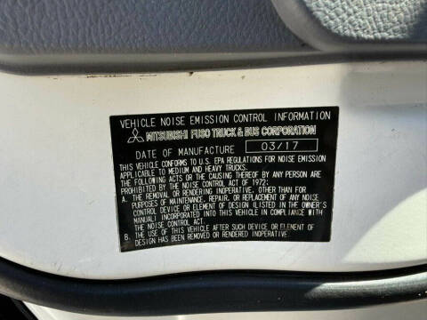 2017 Mitsubishi Fuso FE180