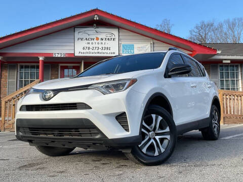 2018 Toyota RAV4 for sale at Peach State Motors Inc in Acworth GA