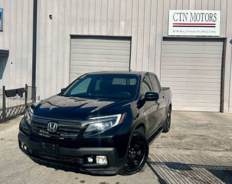 2017 Honda Ridgeline for sale at CTN MOTORS in Houston TX