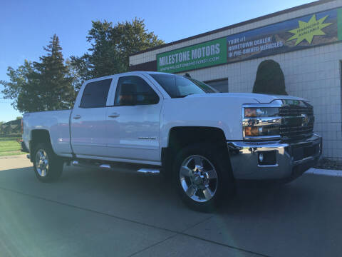 2016 Chevrolet Silverado 2500HD for sale at MILESTONE MOTORS in Chesterfield MI