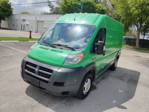 2014 RAM ProMaster for sale at Best Price Car Dealer in Hallandale Beach FL