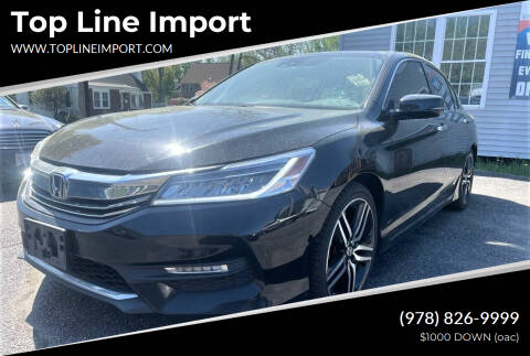 2016 Honda Accord for sale at Top Line Import in Haverhill MA