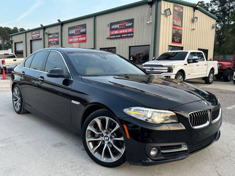 2016 BMW 5 Series for sale at Premium Auto Group in Humble TX