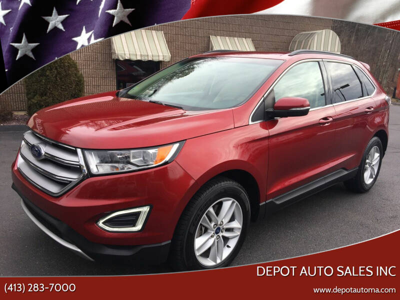 2015 Ford Edge for sale at Depot Auto Sales Inc in Palmer MA