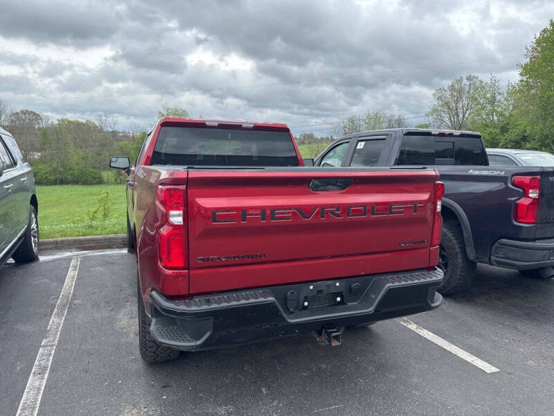 Used 2022 Chevrolet Silverado 1500 Limited Custom Trail Boss with VIN 1GCPYCEK5NZ176211 for sale in Maysville, KY